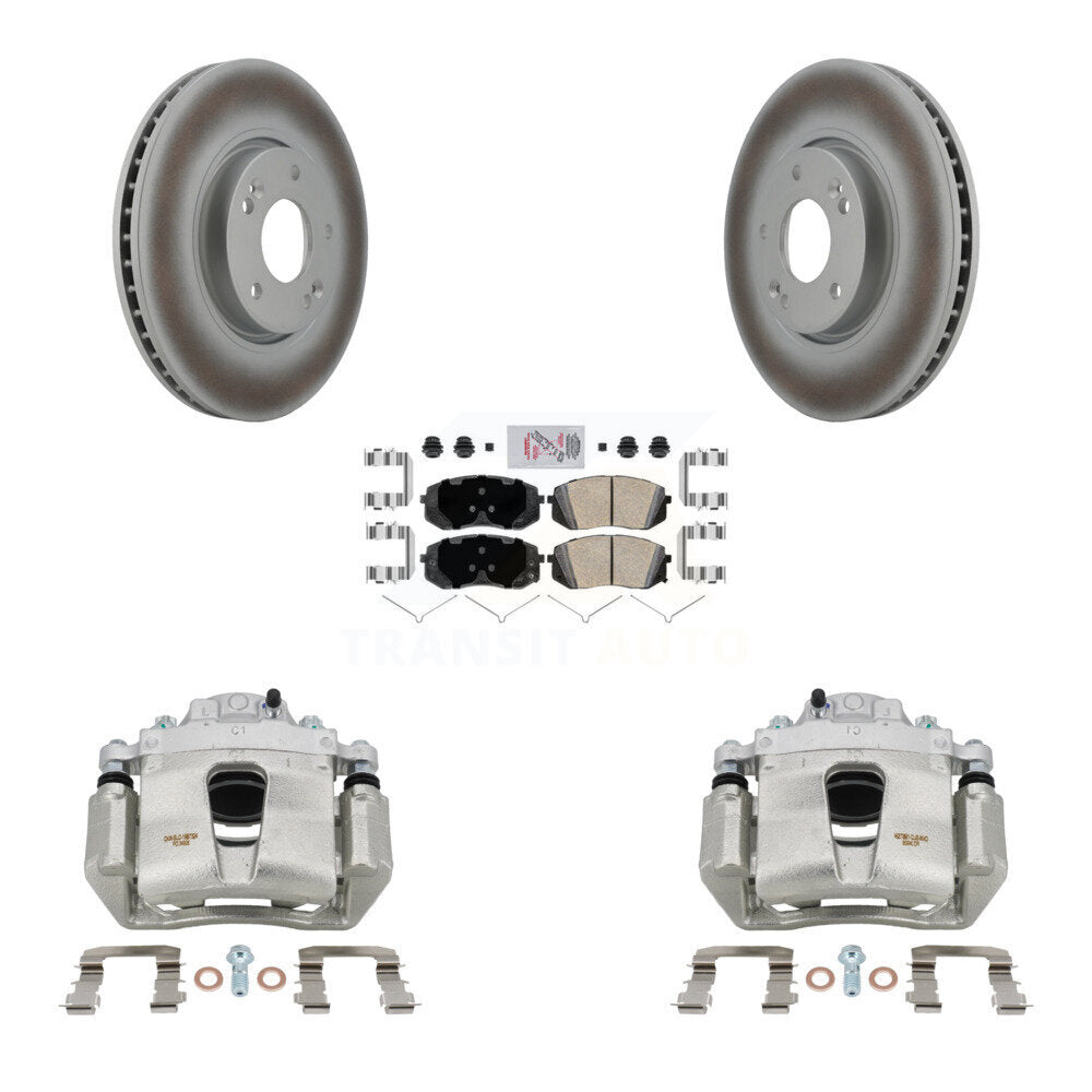 Transit Auto KCG-100249N Disc Brake Kit for 2016 Hyundai Sonata - Front product image