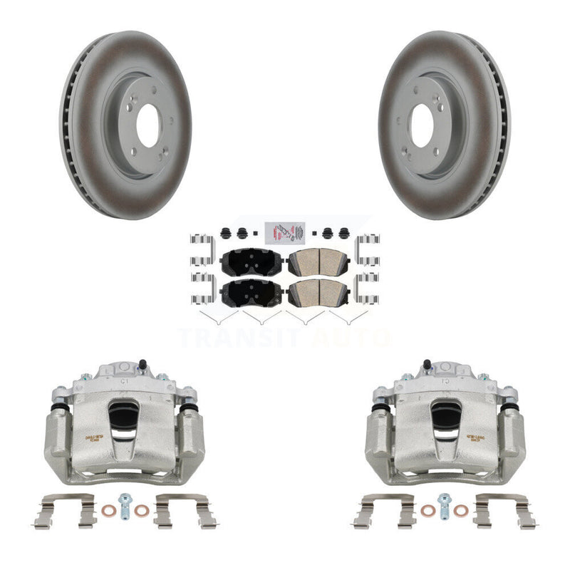 Transit Auto KCG-100249N Disc Brake Kit for 2016 Hyundai Sonata - Front product image