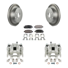 Transit Auto KCG-100249P Disc Brake Kit for 2009-2012 INFINITI FX35 - Rear product image