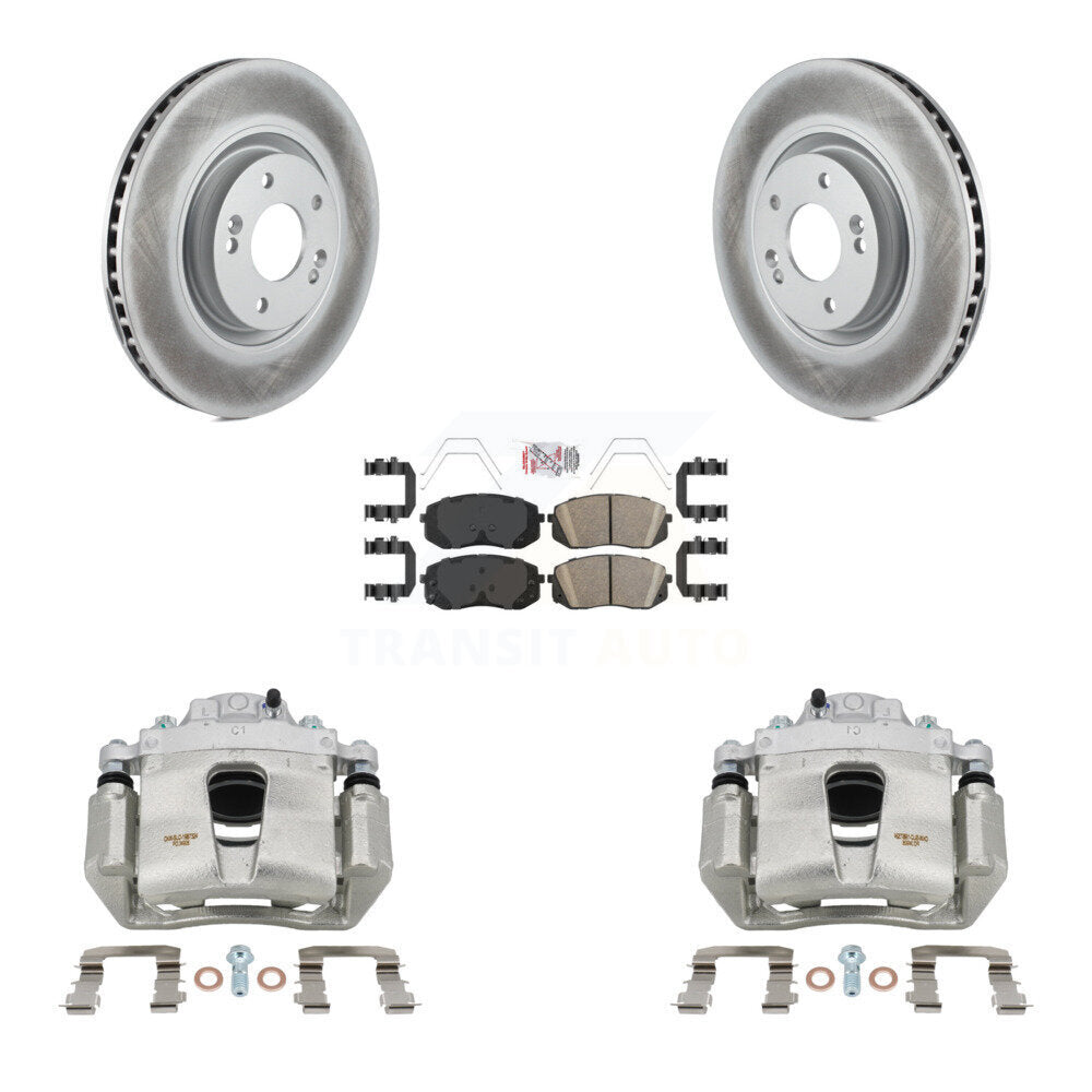 Transit Auto KCG-100250N Disc Brake Kit for 2016-2019 Kia Optima, Hyundai Sonata - Front product image