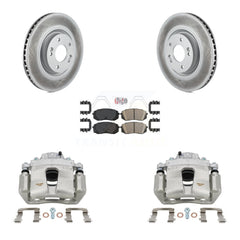 Transit Auto KCG-100250N Disc Brake Kit for 2016-2019 Kia Optima, Hyundai Sonata - Front product image