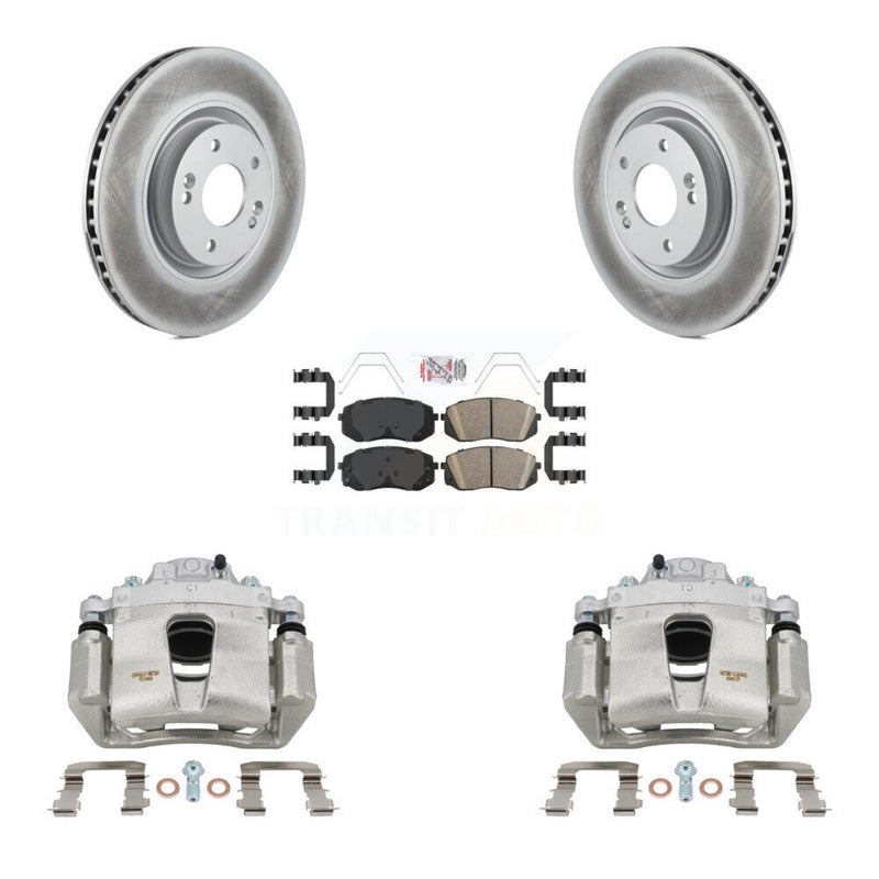 Transit Auto KCG-100250N Disc Brake Kit for 2016-2019 Kia Optima, Hyundai Sonata - Front product image