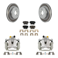 Transit Auto KCG-100250T Disc Brake Kit for 2006-2021 Chrysler 300, Dodge Challenger, Dodge Magnum - Rear product image