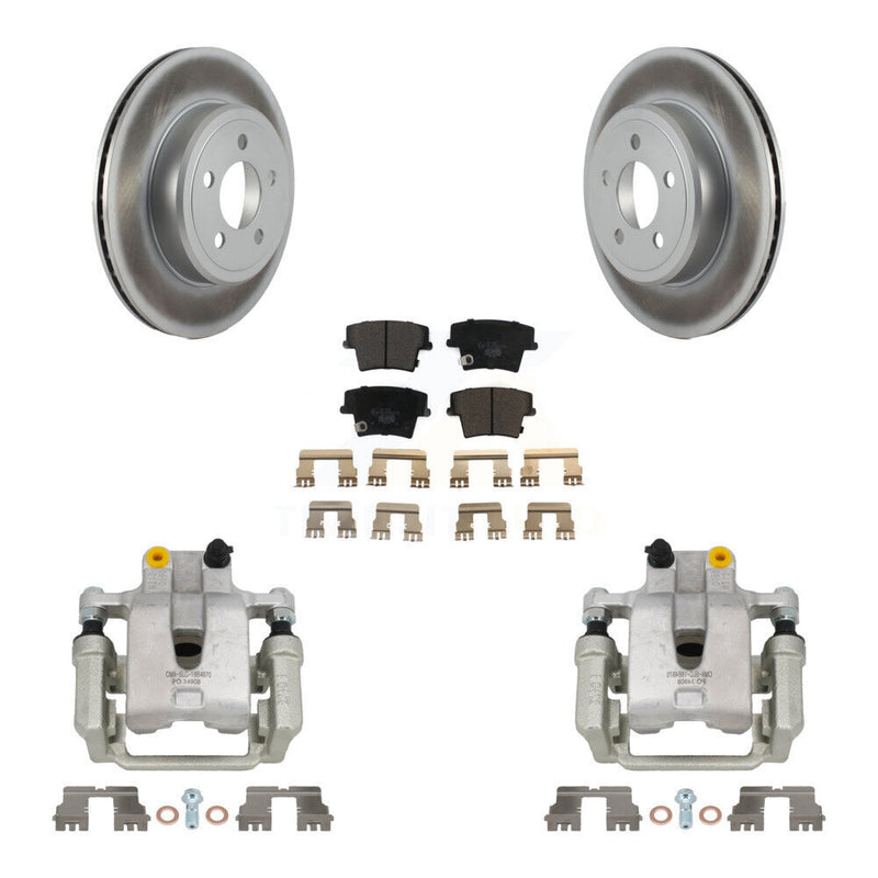 Transit Auto KCG-100250T Disc Brake Kit for 2006-2021 Chrysler 300, Dodge Challenger, Dodge Magnum - Rear product image