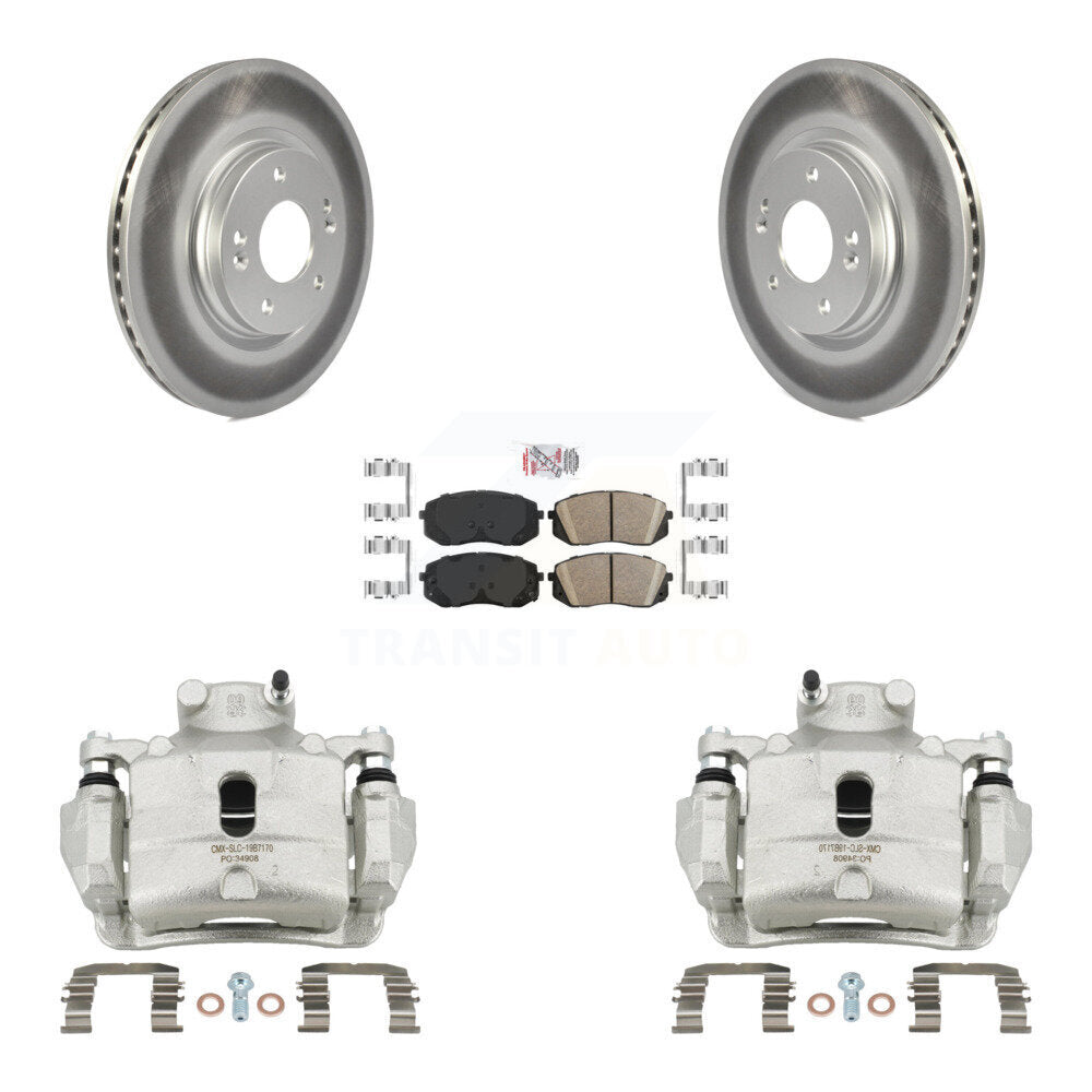 Transit Auto KCG-100251N Disc Brake Kit for 2016-2019 Hyundai Sonata, Kia Optima - Front product image