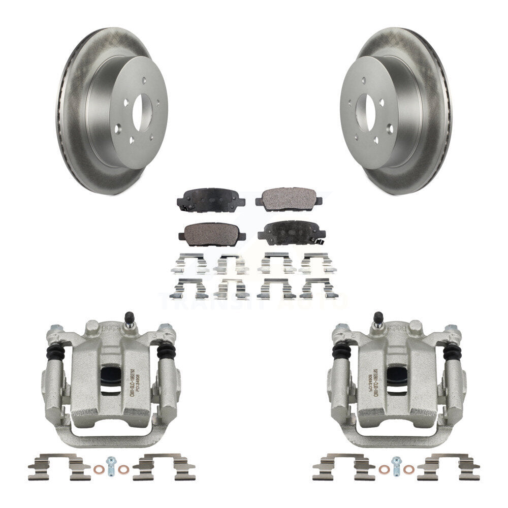 Transit Auto KCG-100251P Disc Brake Kit for 2003-2009 Nissan Quest, Nissan Murano - Rear product image
