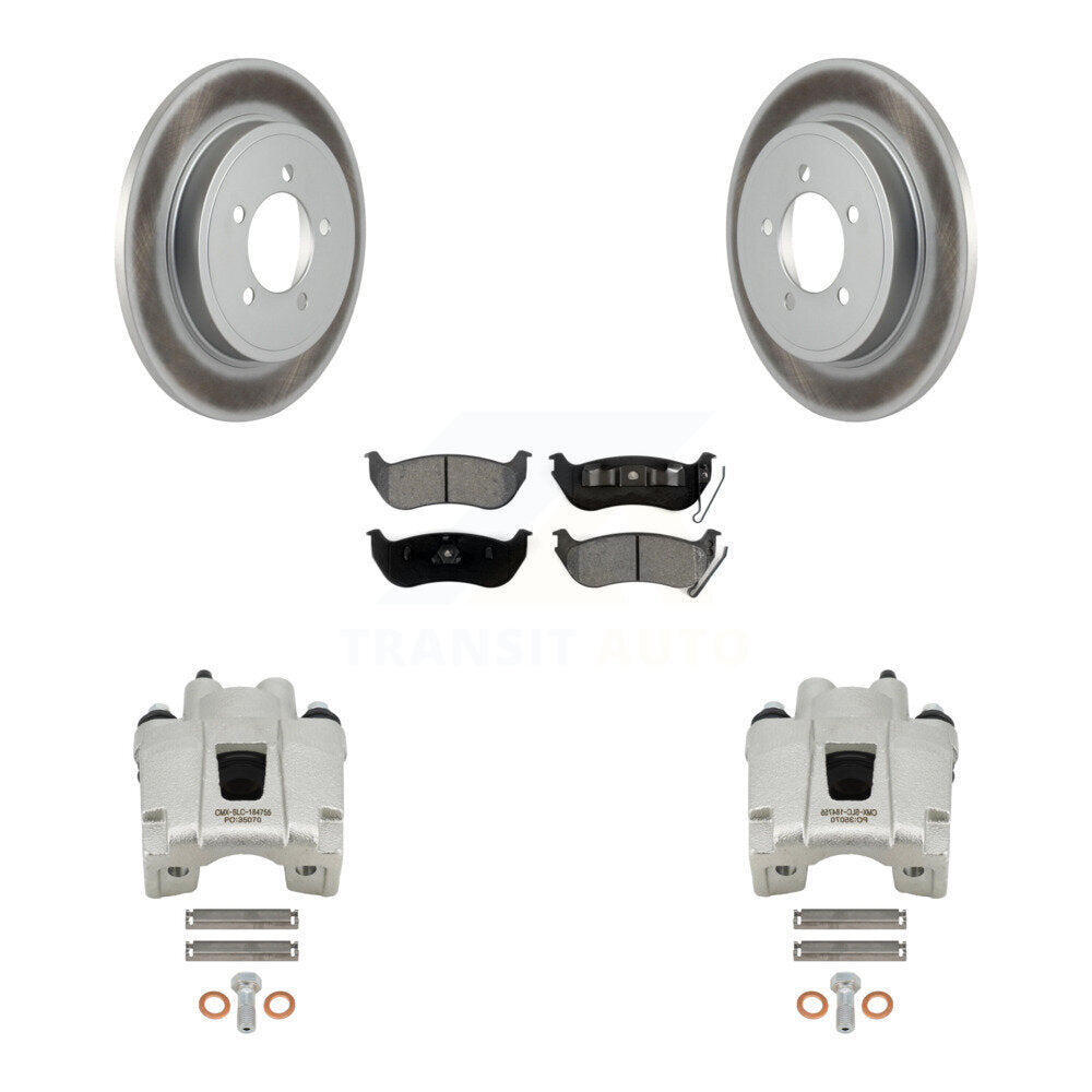Transit Auto KCG-100251S Disc Brake Kit for 2006-2010 Ford Explorer Sport Trac, Ford Explorer, Mercury Mountaineer - Rear product image