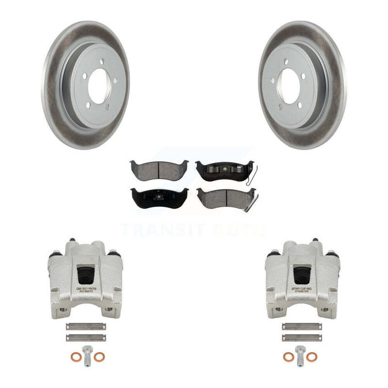 Transit Auto KCG-100251S Disc Brake Kit for 2006-2010 Ford Explorer Sport Trac, Ford Explorer, Mercury Mountaineer - Rear product image