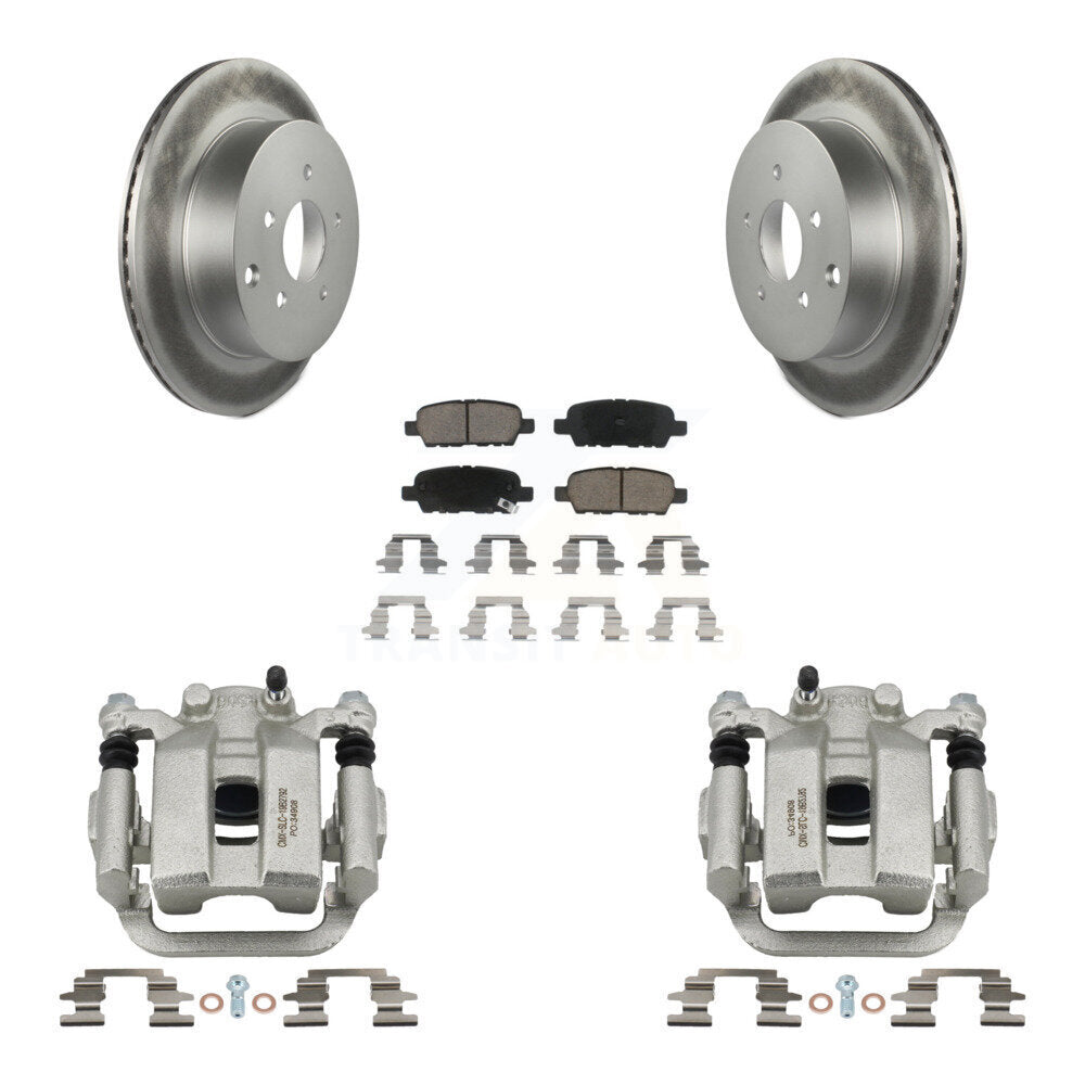 Transit Auto KCG-100252C Disc Brake Kit for 2003-2009 Nissan Quest, Nissan Murano - Rear product image
