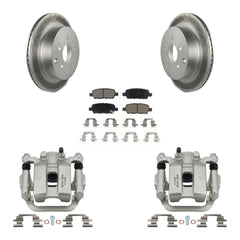 Transit Auto KCG-100252C Disc Brake Kit for 2003-2009 Nissan Quest, Nissan Murano - Rear product image