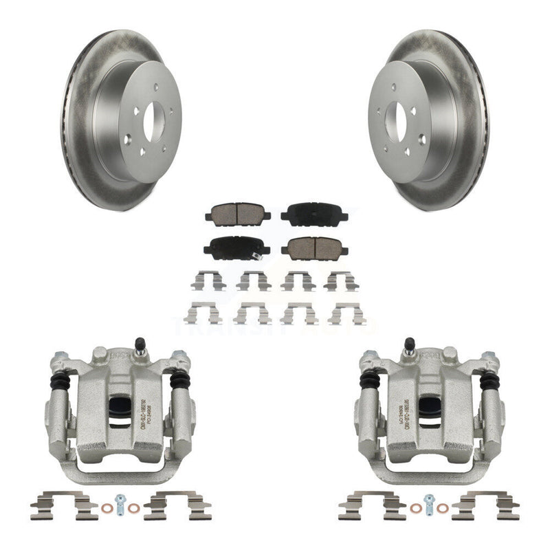 Transit Auto KCG-100252C Disc Brake Kit for 2003-2009 Nissan Quest, Nissan Murano - Rear product image
