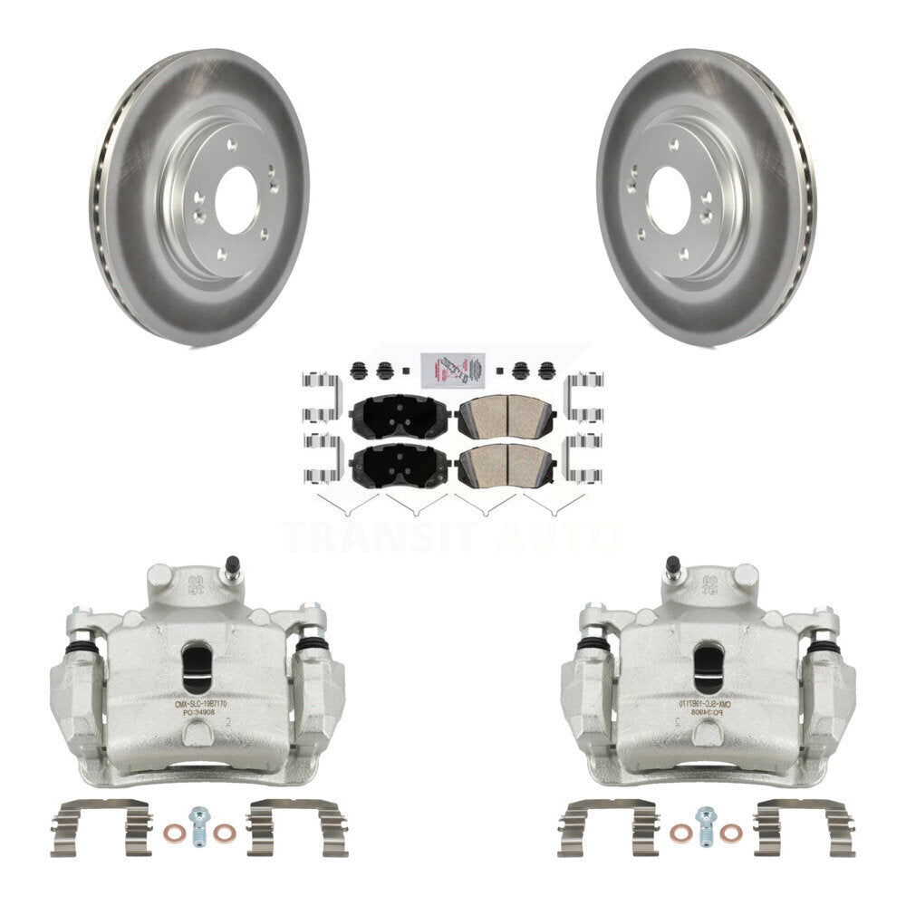 Transit Auto KCG-100252N Disc Brake Kit for 2016-2019 Hyundai Sonata, Kia Optima - Front product image