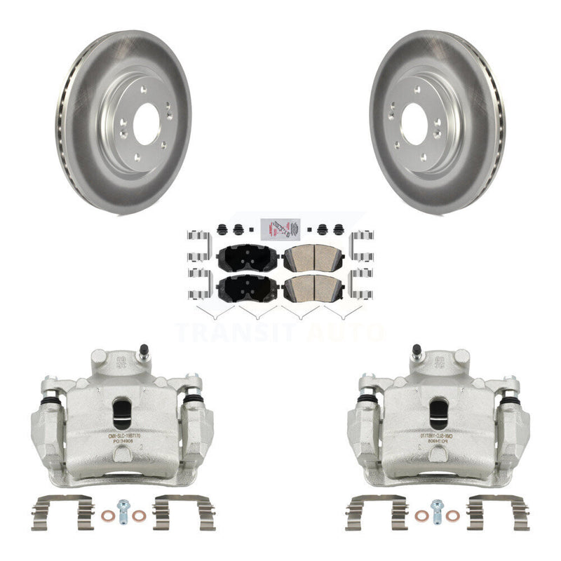 Transit Auto KCG-100252N Disc Brake Kit for 2016-2019 Hyundai Sonata, Kia Optima - Front product image