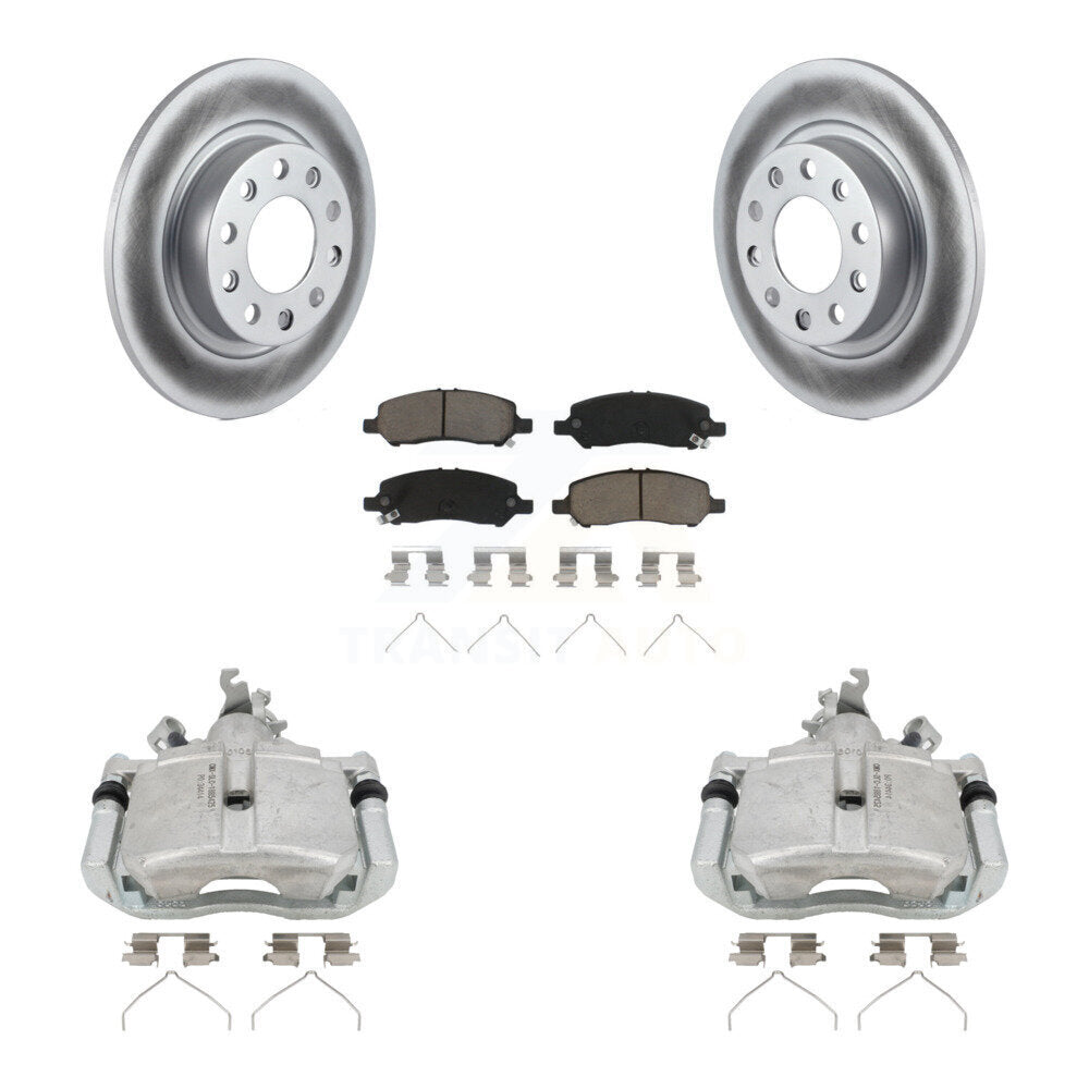 Transit Auto KCG-100253C Disc Brake Kit for 2013-2016 Dodge Dart - Rear product image