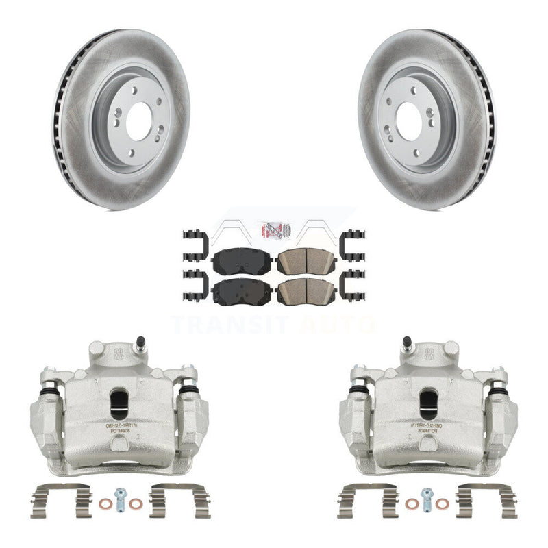 Transit Auto KCG-100253N Disc Brake Kit for 2016-2020 Kia Optima, Hyundai Sonata - Front product image