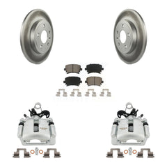 Transit Auto KCG-100254C Disc Brake Kit for 2005-2009 Audi A4, Audi A4 Quattro - Rear product image