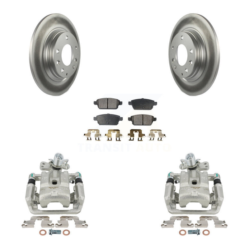 Transit Auto KCG-100254T Disc Brake Kit for 2006-2013 Mazda 6, Lincoln MKZ, Ford Fusion & more - Rear product image