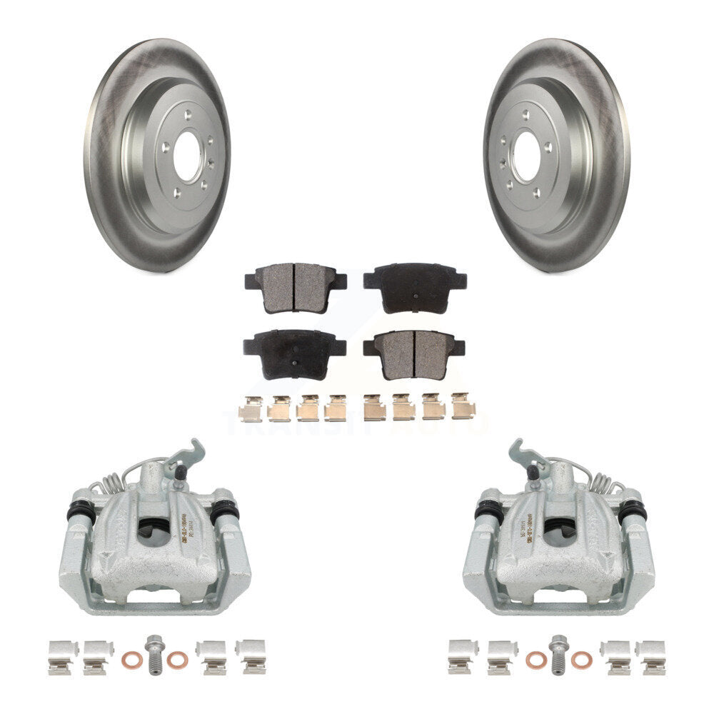Transit Auto KCG-100255T Disc Brake Kit for 2005-2009 Ford Taurus, Ford Taurus X, Mercury Sable & more - Rear product image