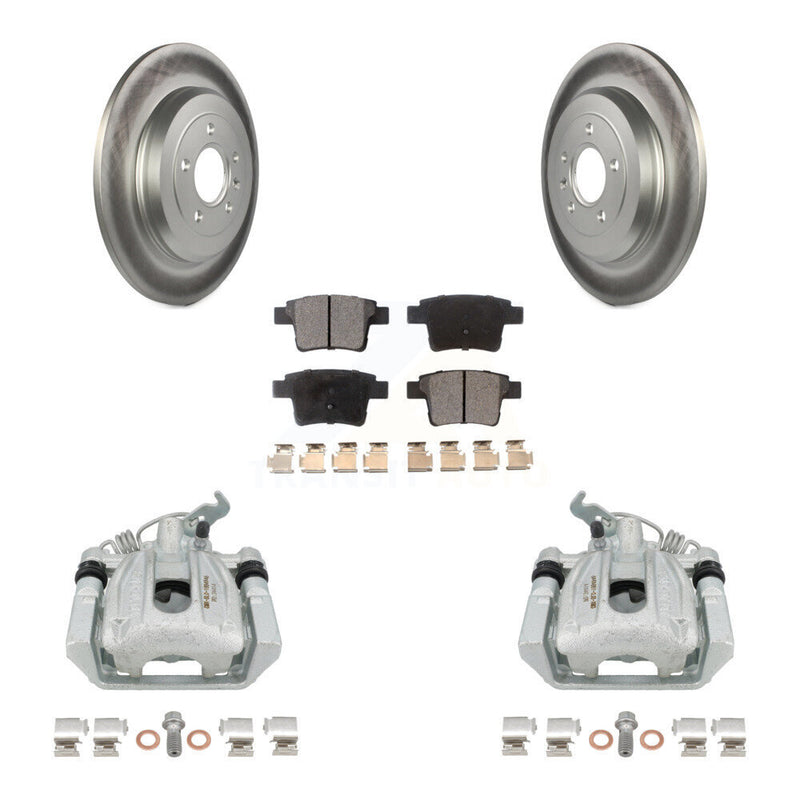 Transit Auto KCG-100255T Disc Brake Kit for 2005-2009 Ford Taurus, Ford Taurus X, Mercury Sable & more - Rear product image
