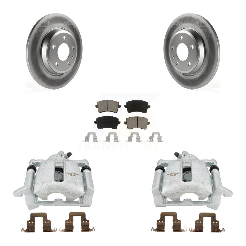 Transit Auto KCG-100256C Disc Brake Kit for 2008-2012 Audi A4 Quattro, Audi A5 Quattro, Audi A4 & more - Rear product image