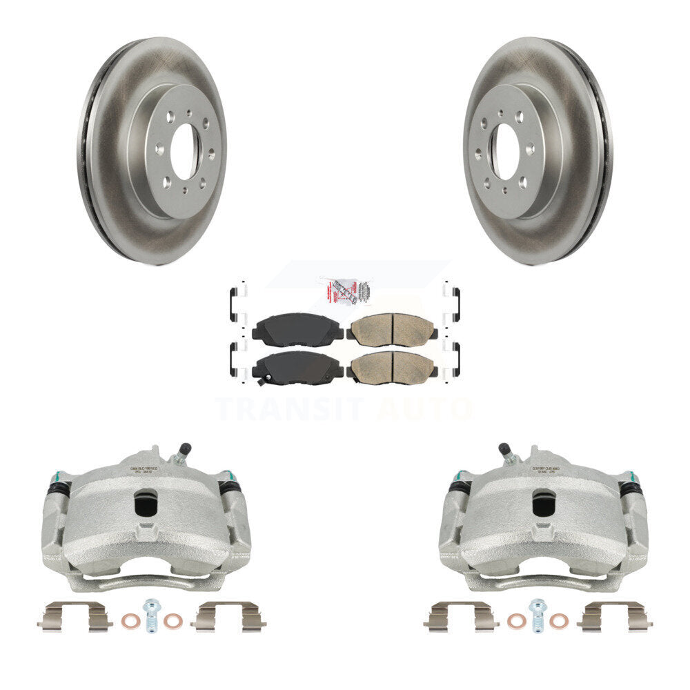 Transit Auto KCG-100256N Disc Brake Kit for 1996-2014 Honda Insight, Honda Civic, Acura EL - Front product image