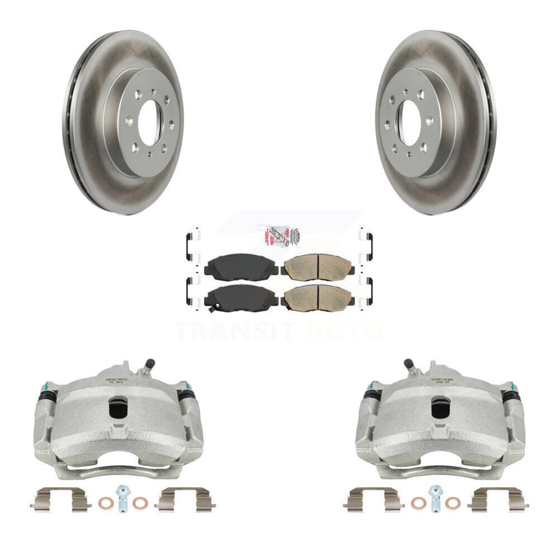 Transit Auto KCG-100256N Disc Brake Kit for 1996-2014 Honda Insight, Honda Civic, Acura EL - Front product image