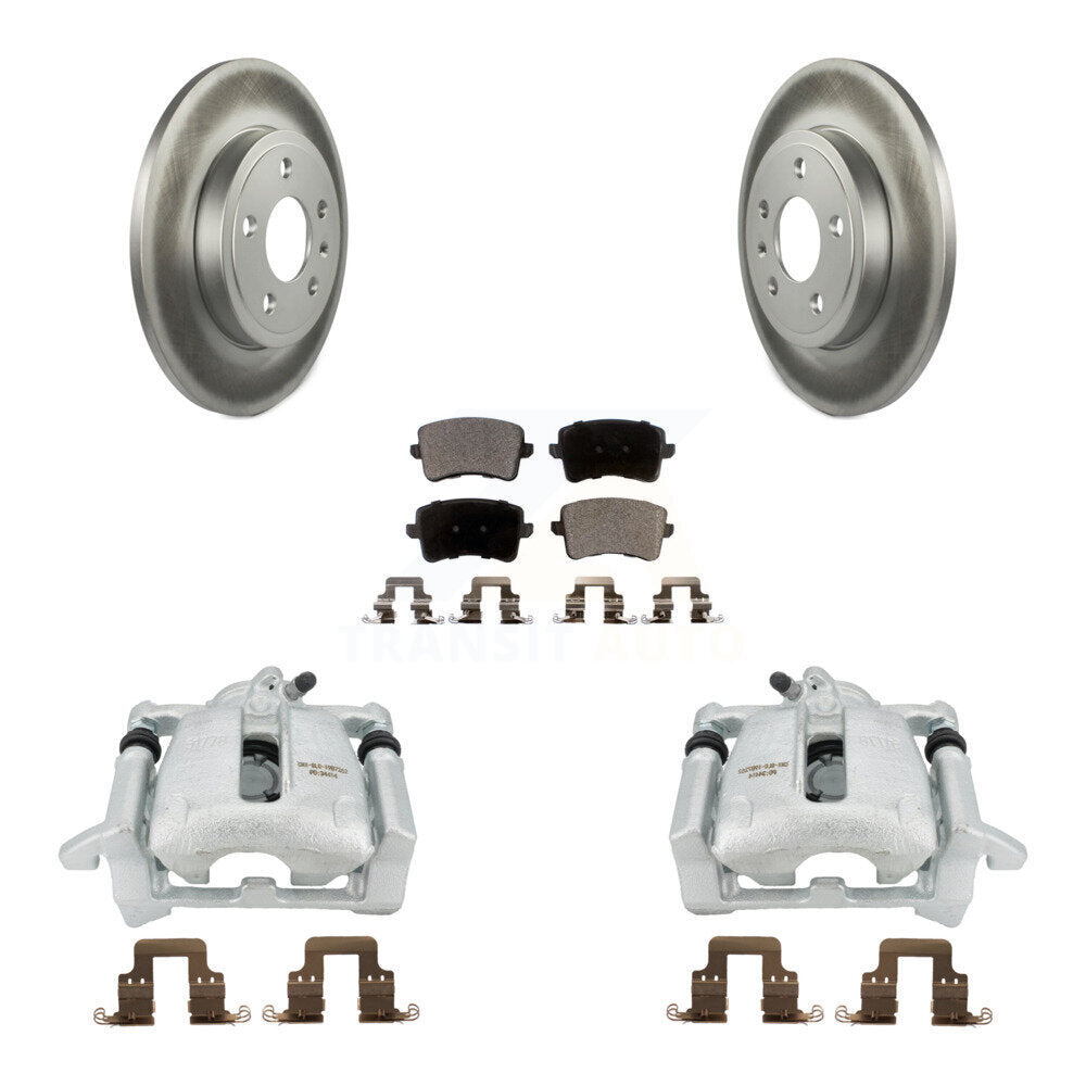Transit Auto KCG-100256P Disc Brake Kit for 2009 Audi A4 Quattro - Rear product image