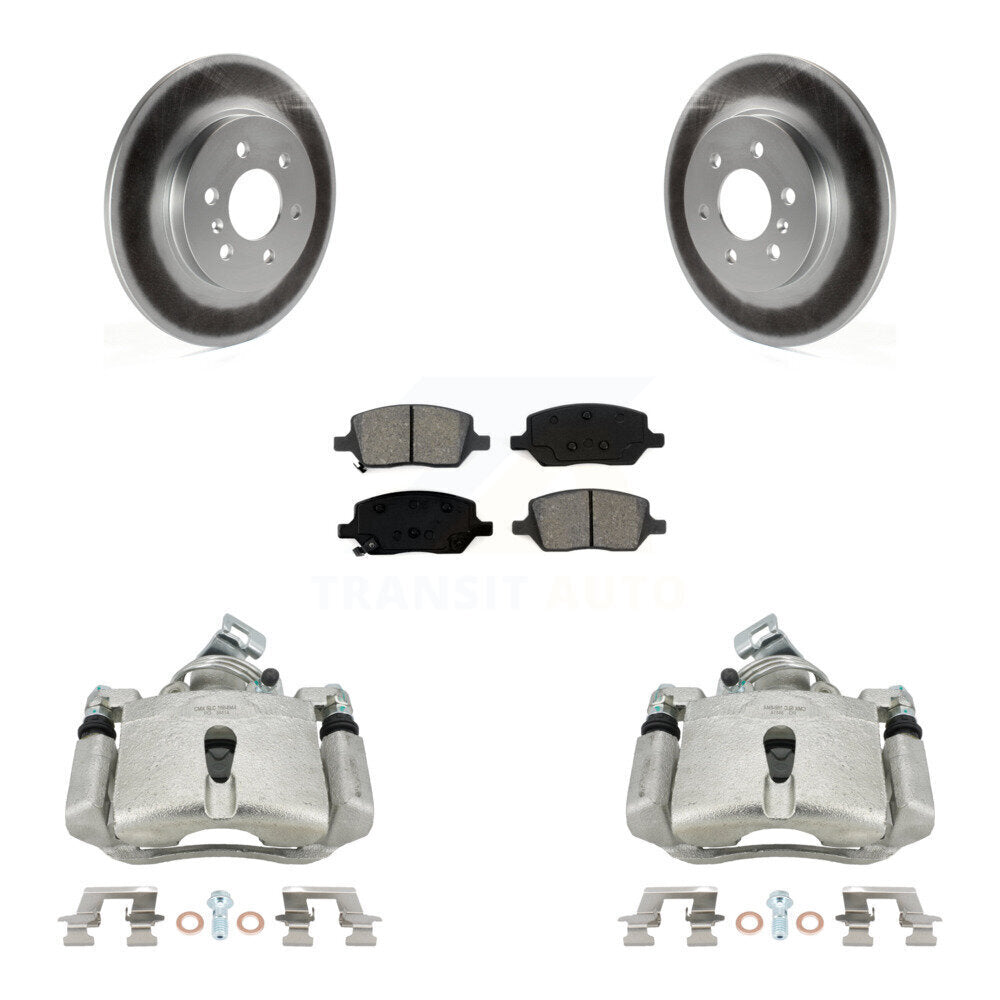 Transit Auto KCG-100256S Disc Brake Kit for 2006-2009 Buick Terraza, Chevrolet Uplander, Pontiac Montana & more - Rear product image