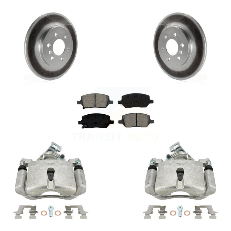Transit Auto KCG-100256S Disc Brake Kit for 2006-2009 Buick Terraza, Chevrolet Uplander, Pontiac Montana & more - Rear product image