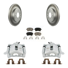 Transit Auto KCG-100257C Disc Brake Kit for 2009 Audi A4 Quattro - Rear product image