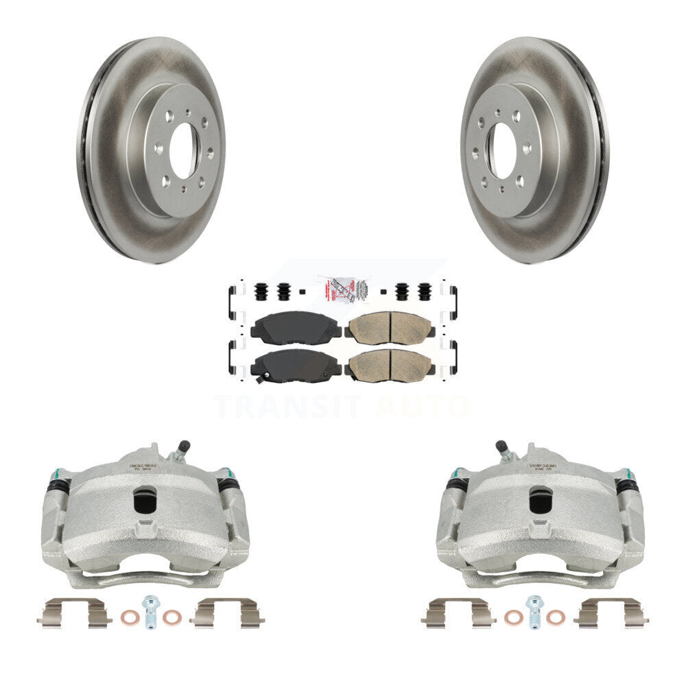 Transit Auto KCG-100257N Disc Brake Kit for 1996-2014 Honda Insight, Honda Civic, Acura EL - Front product image