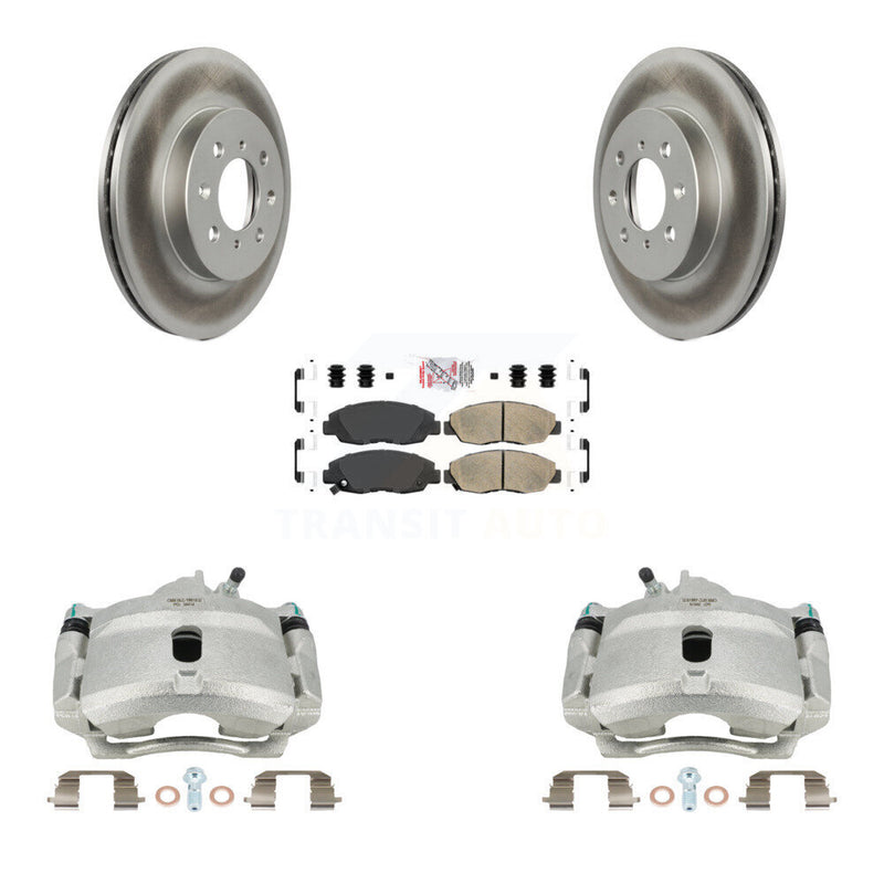 Transit Auto KCG-100257N Disc Brake Kit for 1996-2014 Honda Insight, Honda Civic, Acura EL - Front product image