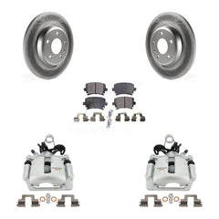 Transit Auto KCG-100257P Disc Brake Kit for 2009 Audi A4 Quattro - Rear product image