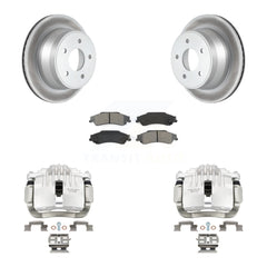 Transit Auto KCG-100257S Disc Brake Kit for 1997-2005 Chevrolet S10, Chevrolet Blazer, GMC Jimmy & more - Rear product image