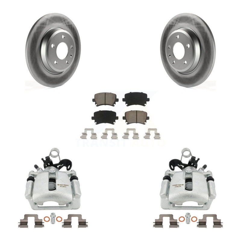 Transit Auto KCG-100258C Disc Brake Kit for 2009 Audi A4 Quattro - Rear product image