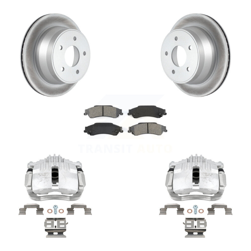 Transit Auto KCG-100258S Disc Brake Kit for 1998-2003 Chevrolet S10 - Rear product image
