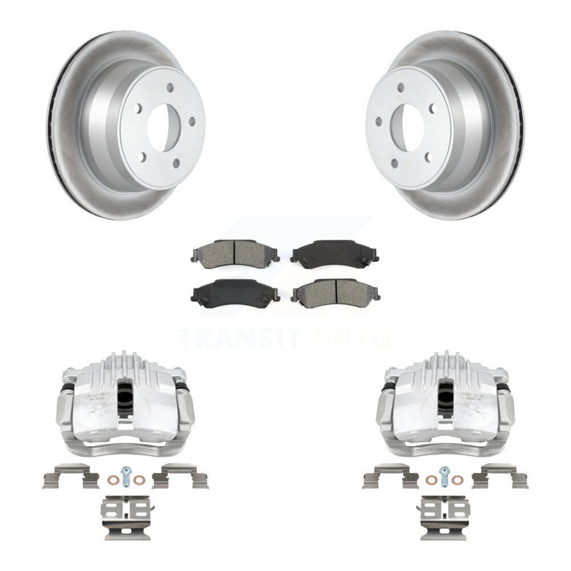 Transit Auto KCG-100258S Disc Brake Kit for 1998-2003 Chevrolet S10 - Rear product image