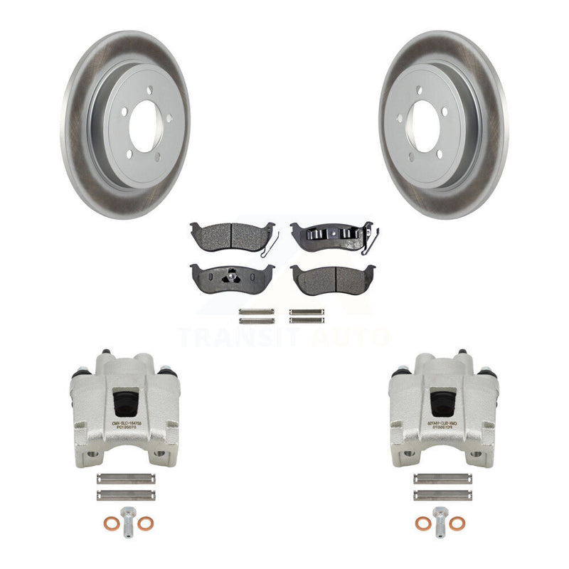 Transit Auto KCG-100259T Disc Brake Kit for 2006-2010 Ford Explorer Sport Trac, Ford Explorer, Mercury Mountaineer - Rear product image