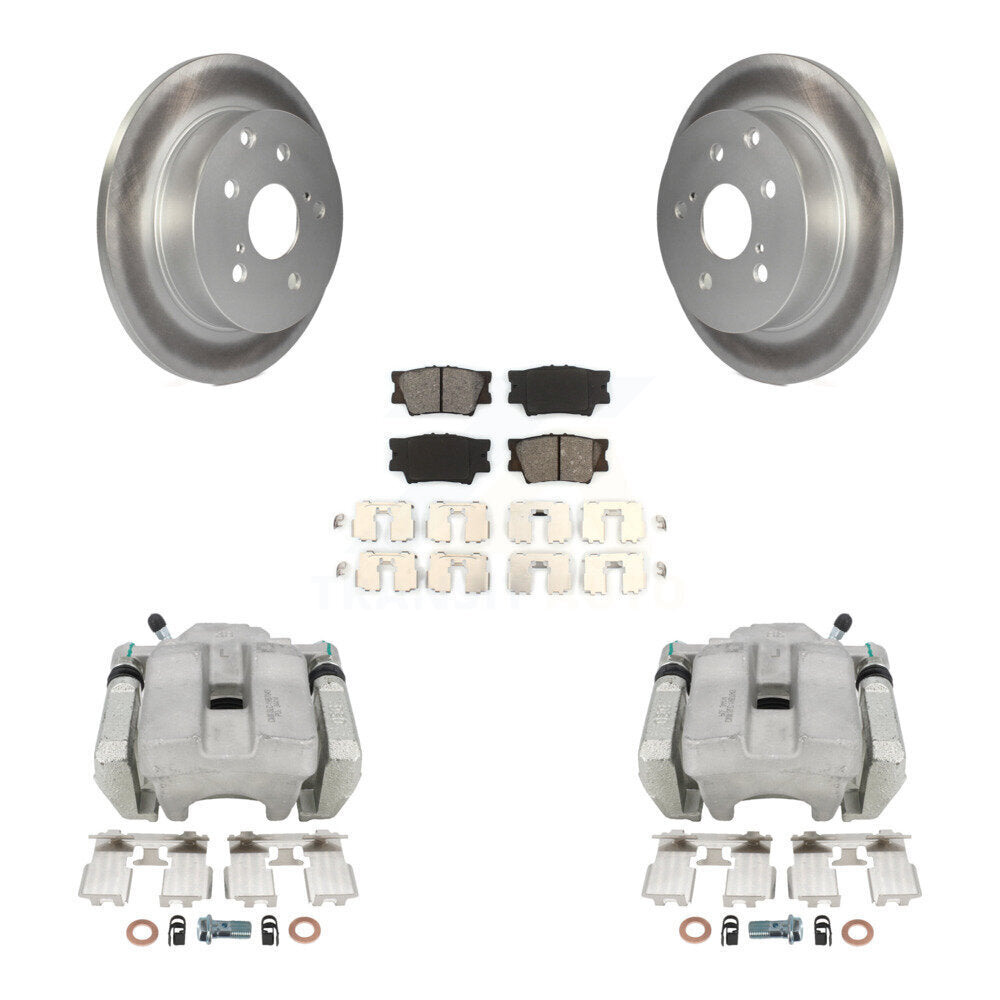 Transit Auto KCG-100261S Disc Brake Kit for 2012-2018 Toyota RAV4 - Rear product image
