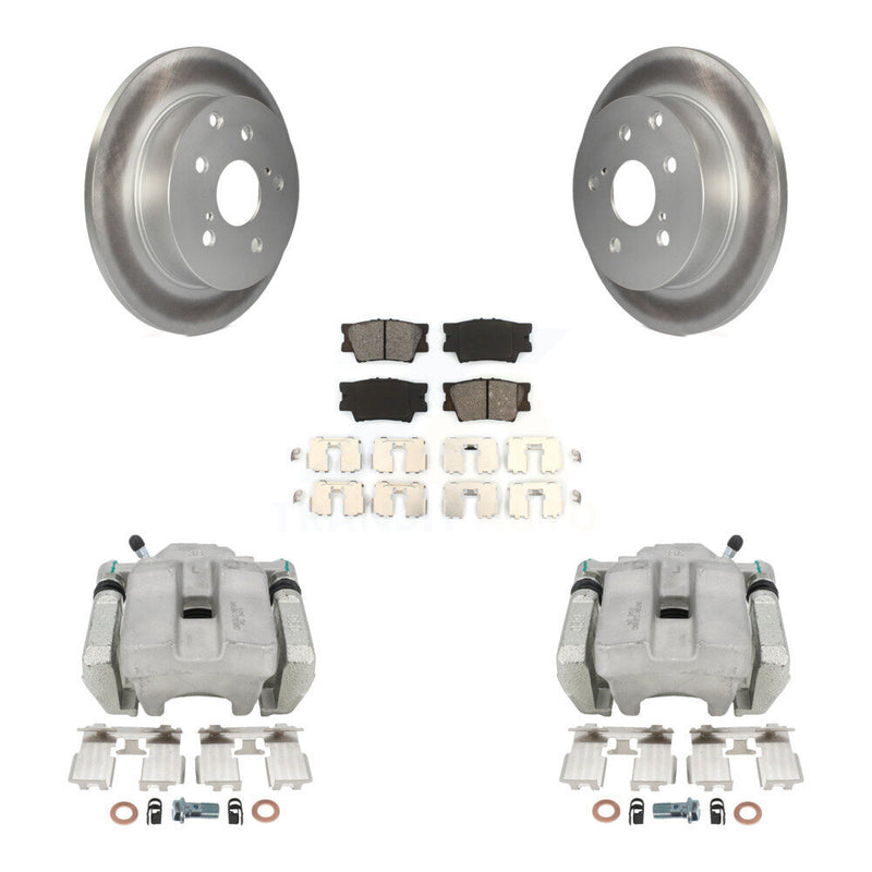 Transit Auto KCG-100261S Disc Brake Kit for 2012-2018 Toyota RAV4 - Rear product image