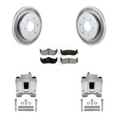 Transit Auto KCG-100262S Disc Brake Kit for 2004-2015 Nissan Armada, INFINITI QX56, Nissan Pathfinder Armada & more - Rear product image