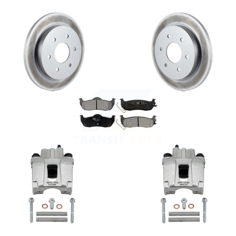 Transit Auto KCG-100262S Disc Brake Kit for 2004-2015 Nissan Armada, INFINITI QX56, Nissan Pathfinder Armada & more - Rear product image