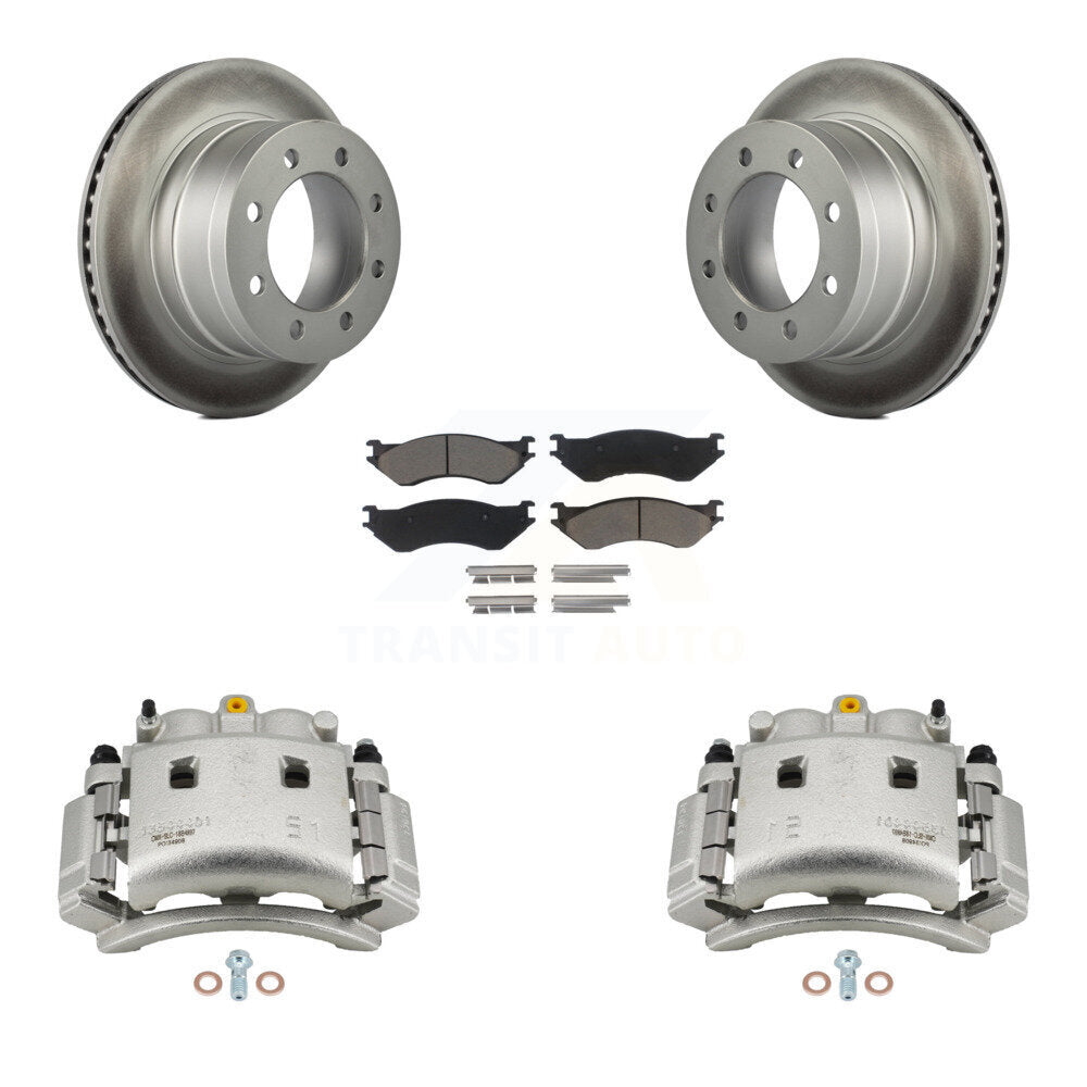Transit Auto KCG-100263C Disc Brake Kit for 2003-2008 Dodge Ram 3500 - Rear product image