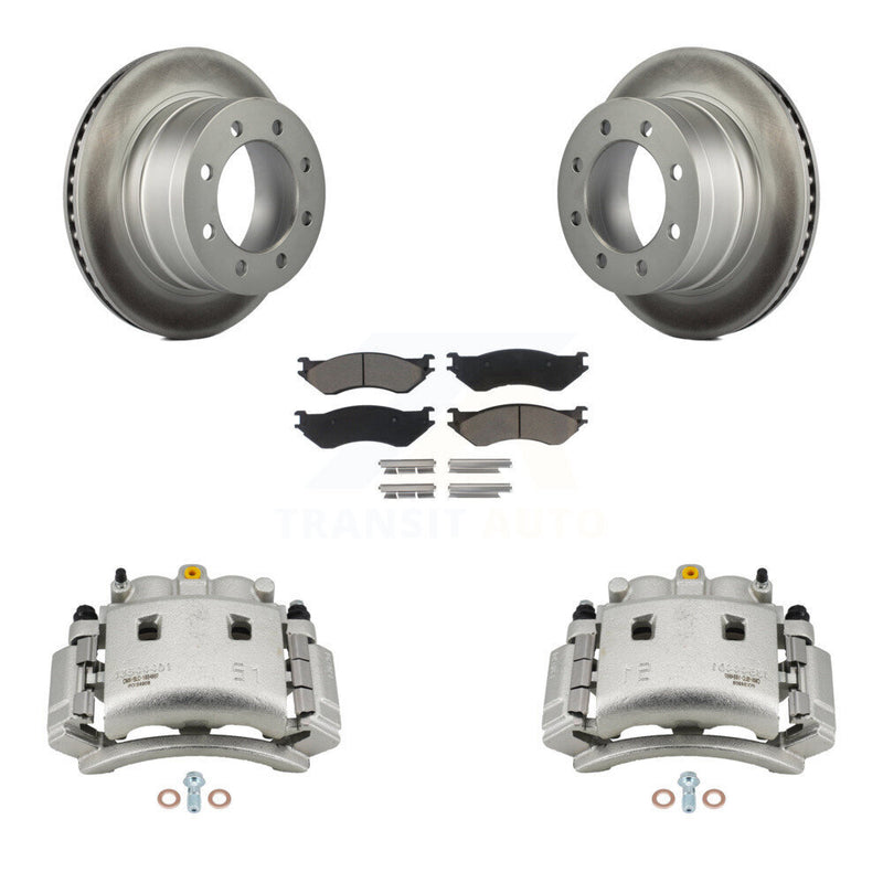 Transit Auto KCG-100263C Disc Brake Kit for 2003-2008 Dodge Ram 3500 - Rear product image