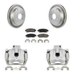 Transit Auto KCG-100264C Disc Brake Kit for 2007-2017 GMC Acadia Limited, Chevrolet Traverse, Buick Enclave & more - Rear product image