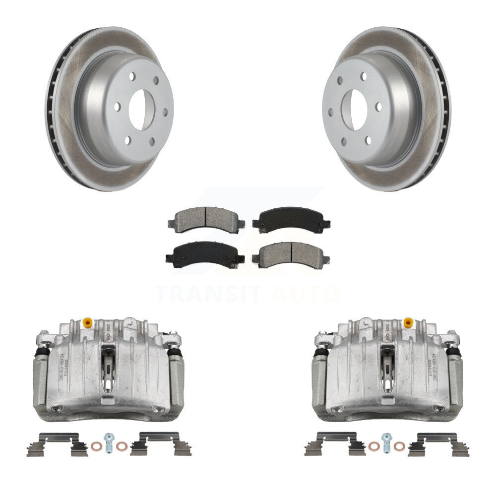 Transit Auto KCG-100264S Disc Brake Kit for 2002 Chevrolet Tahoe, GMC Yukon, GMC Yukon XL 1500 - Rear product image