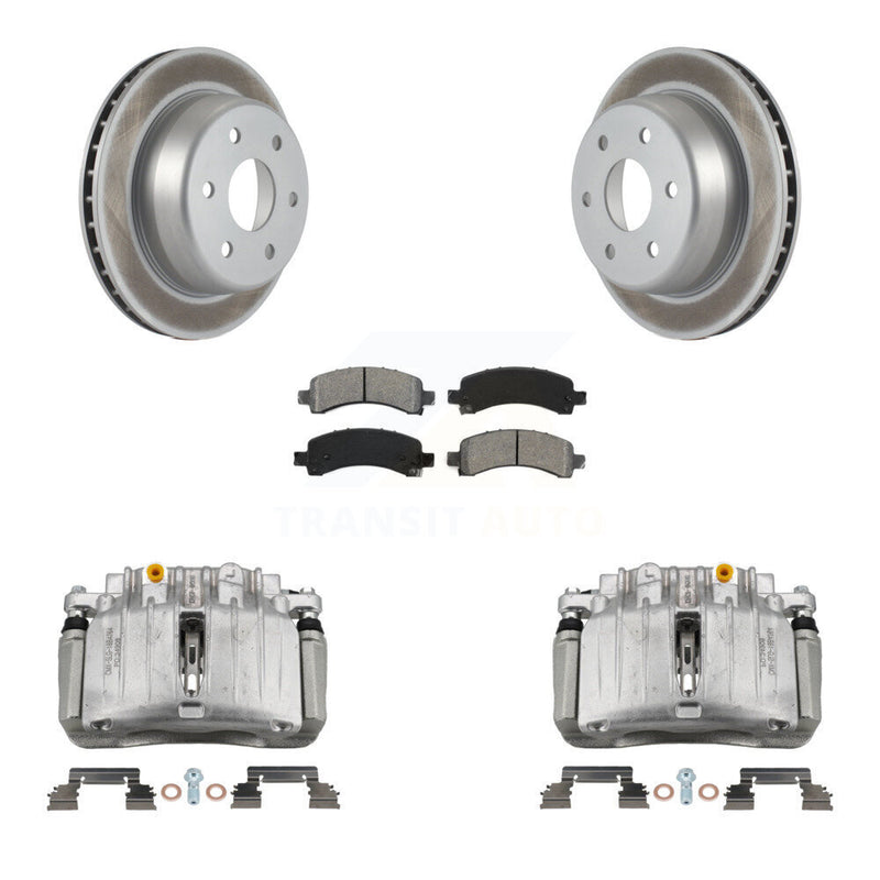 Transit Auto KCG-100264S Disc Brake Kit for 2002 Chevrolet Tahoe, GMC Yukon, GMC Yukon XL 1500 - Rear product image