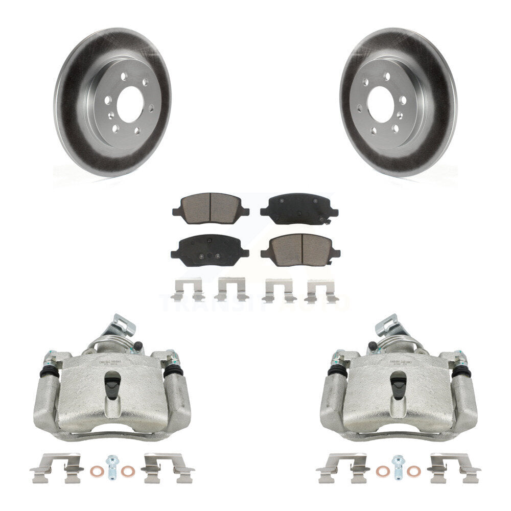 Transit Auto KCG-100265C Disc Brake Kit for 2006-2009 Buick Terraza, Chevrolet Uplander, Pontiac Montana & more - Rear product image