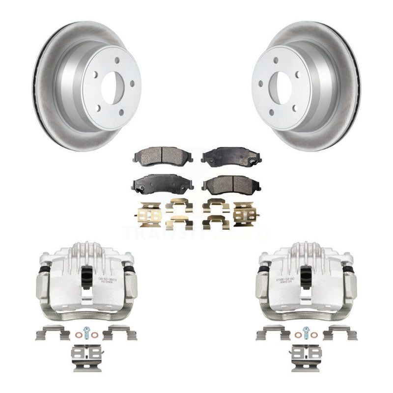 Transit Auto KCG-100265P Disc Brake Kit for 1997-2005 Chevrolet S10, Chevrolet Blazer, GMC Jimmy & more - Rear product image