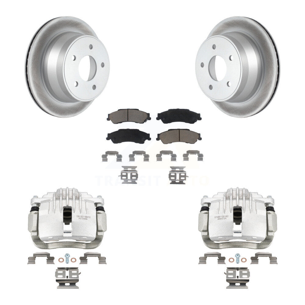 Transit Auto KCG-100266C Disc Brake Kit for 1997-2005 Chevrolet S10, Chevrolet Blazer, GMC Jimmy & more - Rear product image